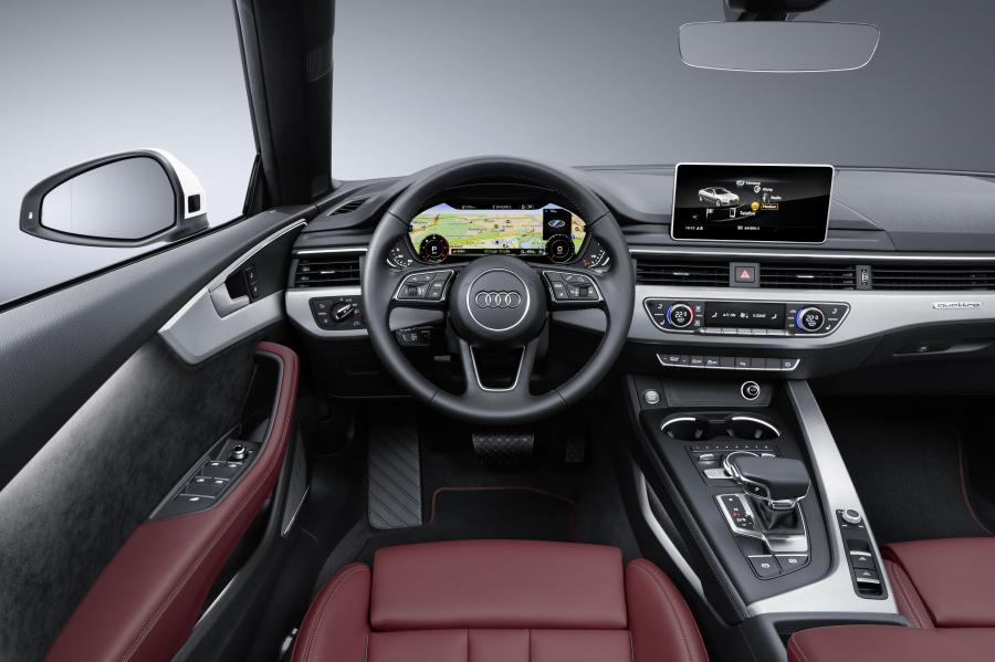 Торпедо Audi A5 Cabriolet 2.0 TDI Quattro S-Line 2017 года  (WW) (фото 13 из 76)